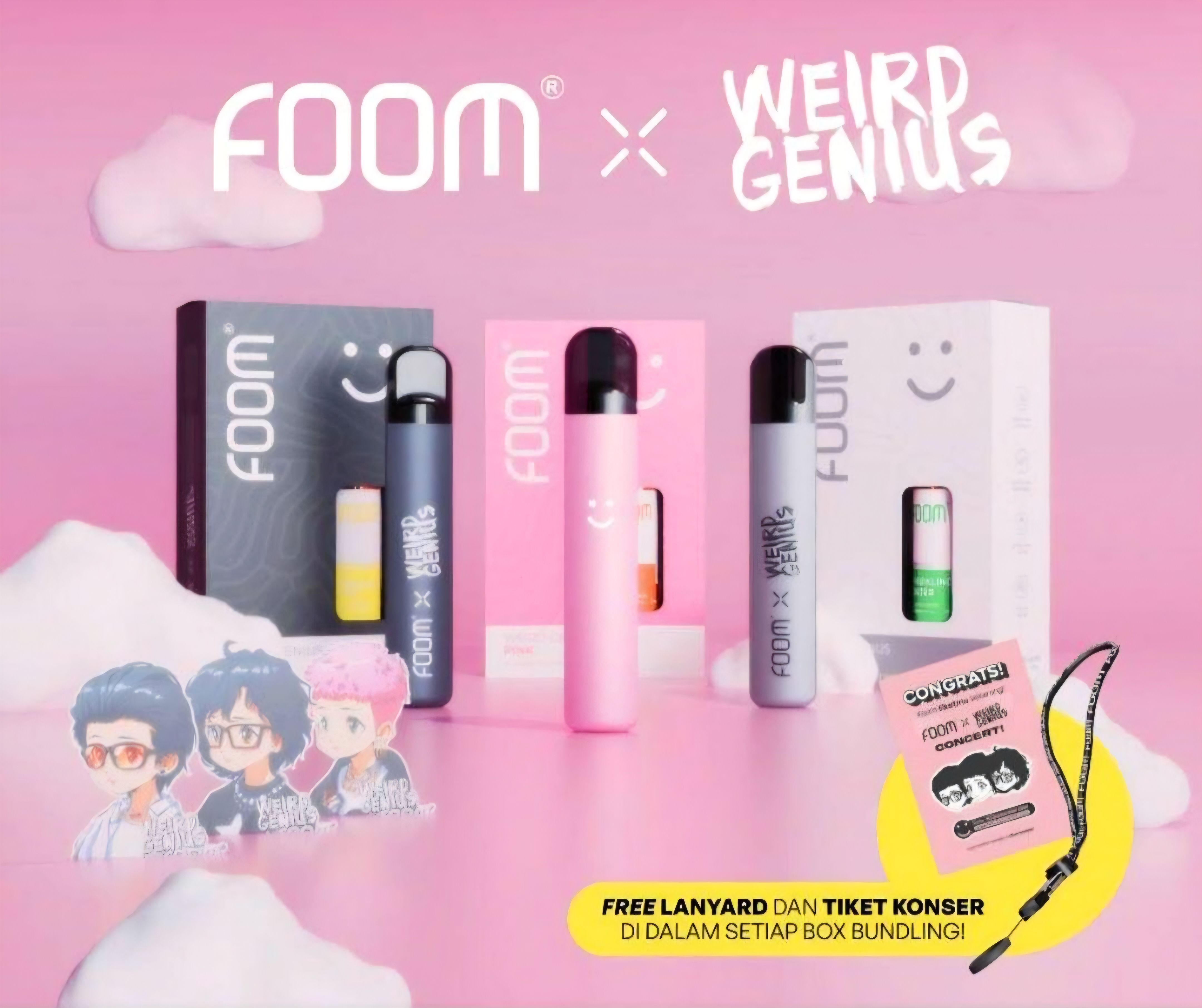 Foom x Weird Genius