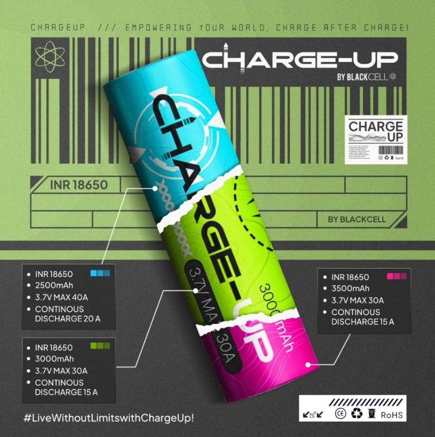 Baterai Blackcell Charge UP